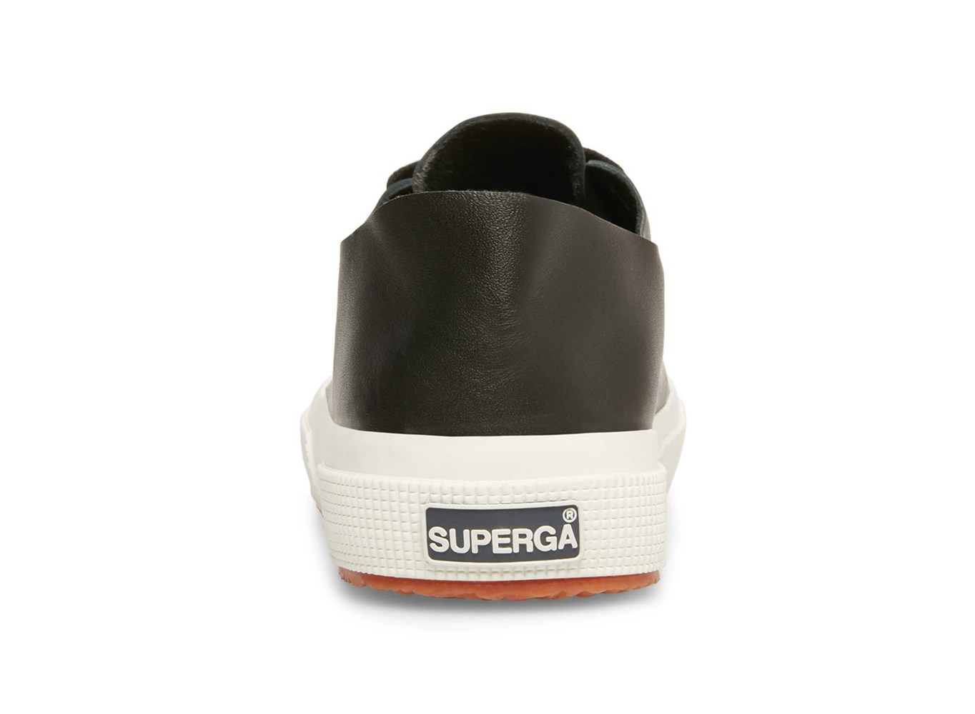 Superga Sneakers Mens - 2750 Rawcutleatheru Leather - Black - SCLXJ2804